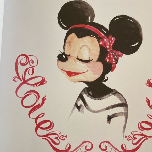 DISNEY 🖤❤️THE ART OF MINNIE MOUSE❤️🖤HARDCOVER BOOK 🌟LIKE NEW🌟 - Picture 4 of 12